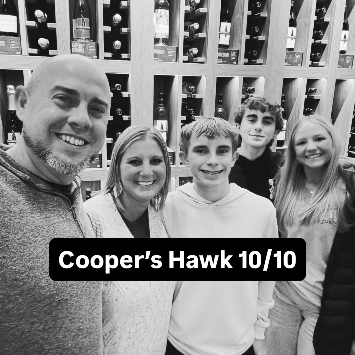 Cooper’s Hawk was amazing
