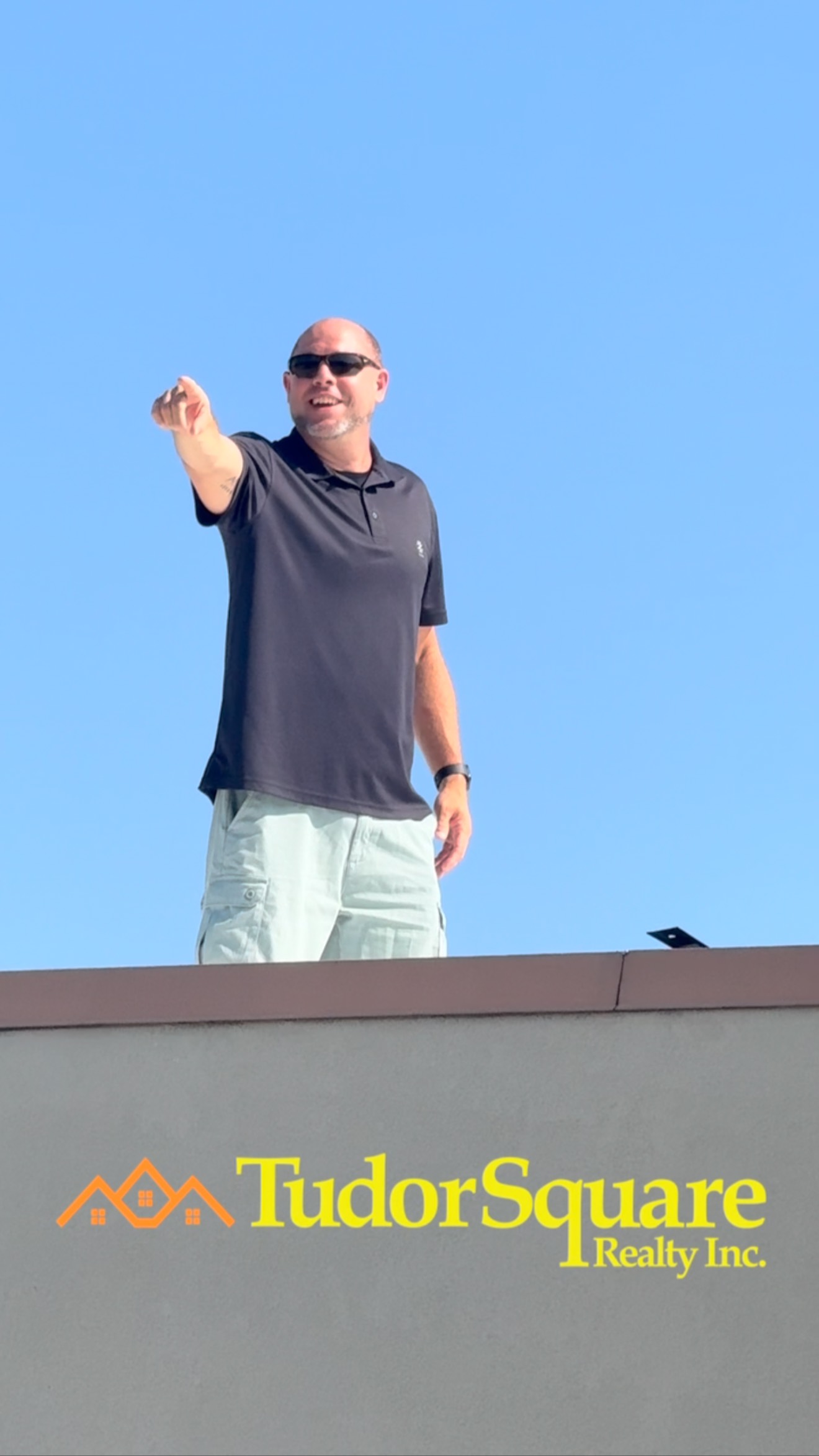 NEW LISTING STRATEGY?… CLIMB ON THE ROOF